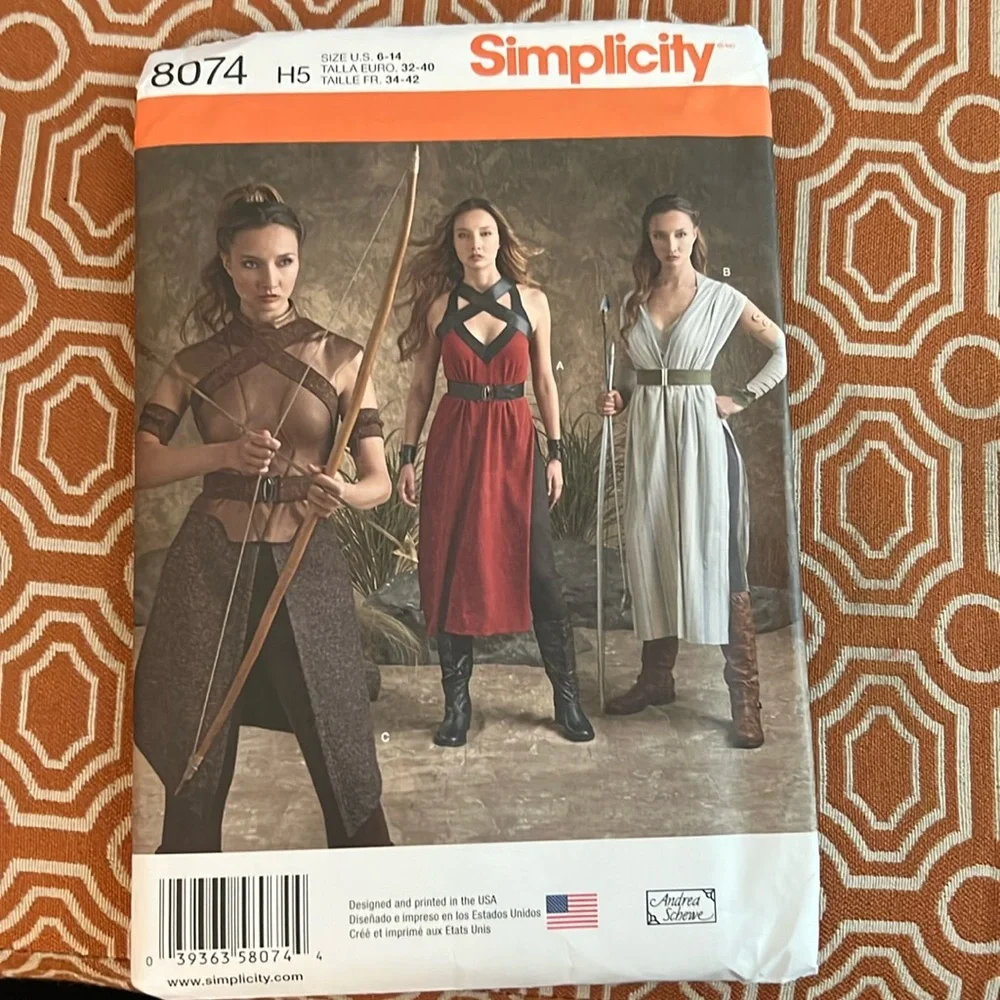 Simplicity Costume Pattern S8074 - Picture 1 of 3